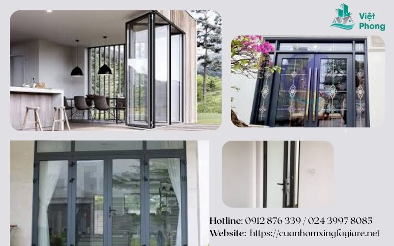 Cửa nhôm hệ 55 vát cạnh tại Việt Phong mẫu mã đẹp, thiết kế sang trọng phù hợp với mọi không gian sống Cửa nhôm hệ 55 vát cạnh tại Việt Phong mẫu mã đẹp, thiết kế sang trọng phù hợp với mọi không gian sống